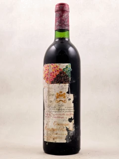 photo Mouton Rothschild Pauillac 1979