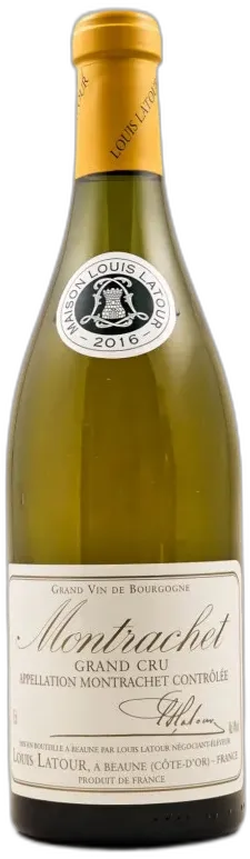 photo du vin Louis Latour Montrachet 2016