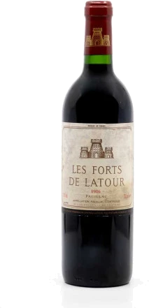 photo Château Latour Pauillac les Forts de Latour 1986