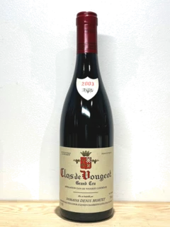 photo Domaine Denis Mortet Clos de Vougeot Grand Cru 2003