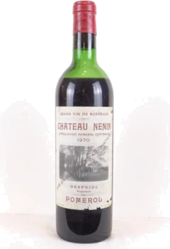 photo 1970 Pomerol Château Nenin b2 Rouge Bordeaux