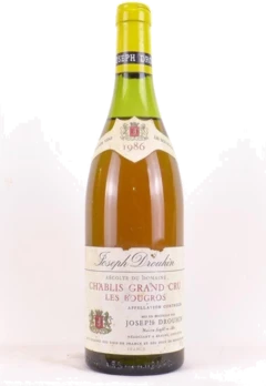 photo 1986 Chablis Joseph Drouhin Grand Cru les Bougros Blanc Bourgogne