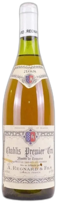 photo 1988 Chablis Regnard Premier Cru Montée de Tonnerre Blanc Bourgogne