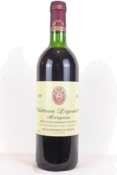 photo 1987 Margaux Château Ligondras Rouge Bordeaux