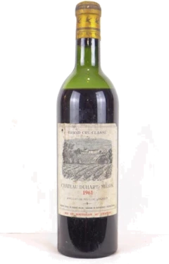 photo 1961 Pauillac Château Duhart-Milon-Rothschild Grand Cru Classé Rouge Bordeaux