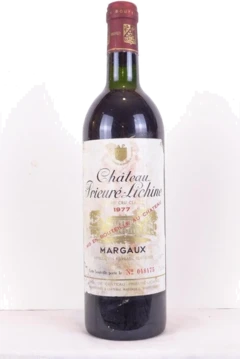 photo 1977 Margaux Château Prieuré-Lichine Grand Cru Classé Rouge Bordeaux