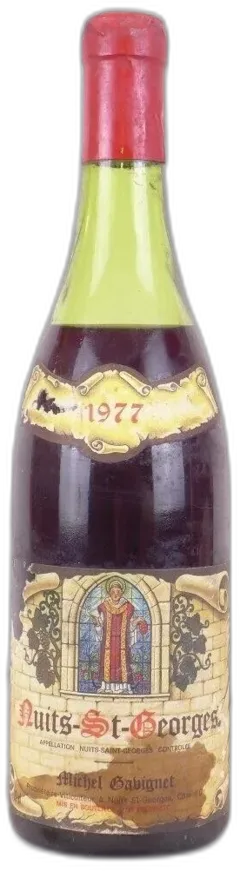 photo du vin 1977 Nuits Saint-Georges Michel Gavignet Rouge Bourgogne