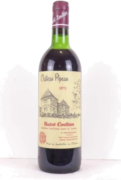 photo 1973 Saint-Émilion Château Pipeau Grand Cru Rouge Bordeaux