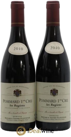 photo Pommard 1er Cru Rugiens Bernard et Thierry Glantenay 2010