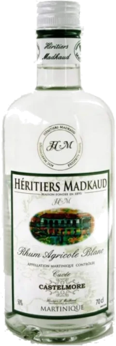 photo Héritiers Madkaud Rhum Blanc Castelmore