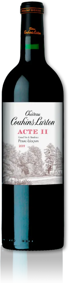 photo Acte ii de Château Couhins-Lurton Rouge Pessac-Léognan 2019