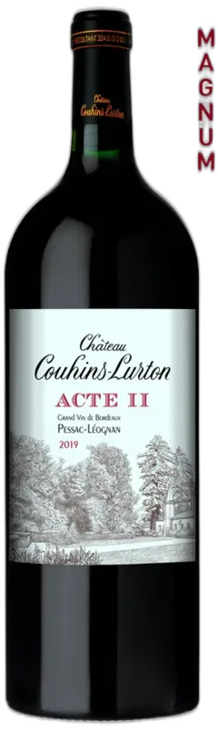 photo Acte ii de Château Couhins-Lurton Rouge Pessac-Léognan 2019 1 Magnum