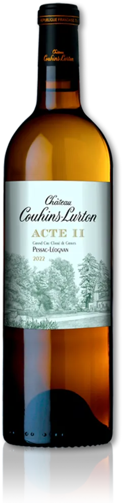 photo Acte ii de Château Couhins-Lurton Blanc Pessac-Léognan 2022