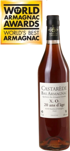 photo Bas-Armagnac Castarède xo Hors d'Age 20 Ans d'Âge Magnum 1