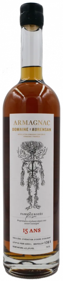 photo du vin Armagnac 15 Ans d’Âge