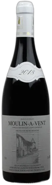 photo du vin Moulin à Vent Vieilles Vignes