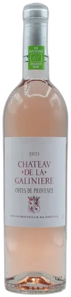 photo du vin Côte de Provence Château de la Galinière Bio