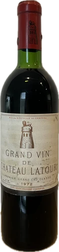 photo Pauillac 1er Grand Cru Classé 1972 Chateau Latour