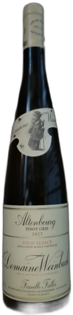 photo du vin Weinbach Pinot Gris Altenbourg 2022