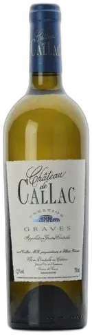 photo Château de Callac Blanc Prestige 2018 Graves