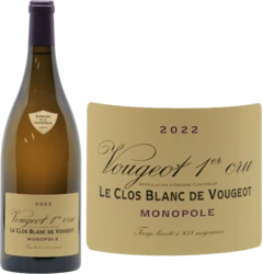 photo Vougeot 1er Cru Blanc le Clos Blanc Monopole'