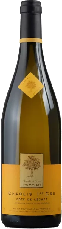 photo Domaine Pommier Chablis 1er Cru Cote de Lechet Vin Bio 2022