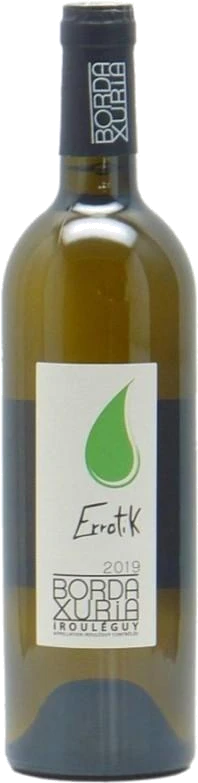 photo Domaine Bordaxuria Irouléguy Blanc Errotik 2022
