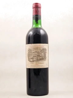 photo Lafite Rothschild Pauillac 1975