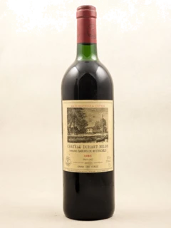 photo Duhart Milon Pauillac 1985