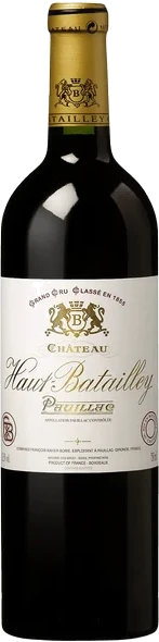 photo Haut Batailley Rouge 2022 un Grand Crus Pauillac