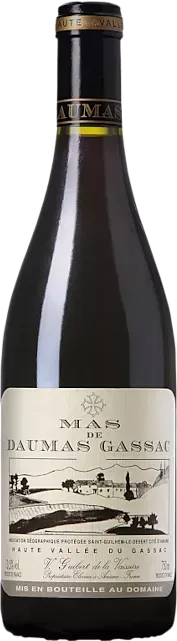 illustration du vin Mas de Daumas Gassac, Igp Saint-Guilhem-le-Desert Cite d’Aniane, France