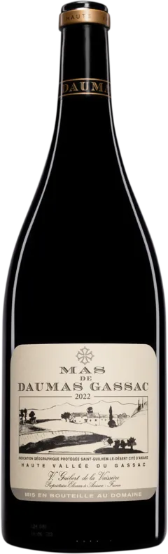 photo Mas Daumas Gassac Vin de Pays de Saint Guilhem-le-Désert Cité d’Aniane Rouge 2022