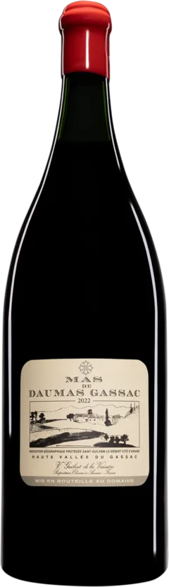 photo Mas Daumas Gassac Vin de Pays de Saint Guilhem-le-Désert Cité d’Aniane Rouge 2022