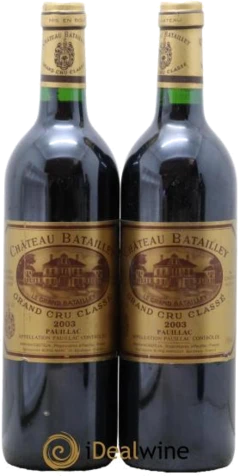 photo Château Batailley 5ème Grand Cru Classé 2003