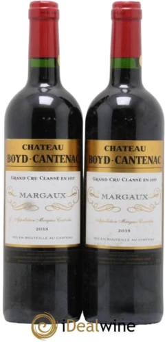 photo Château Boyd Cantenac 3ème Grand Cru Classé 2018