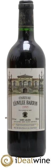 photo Château Léoville Barton 2ème Grand Cru Classé 1995