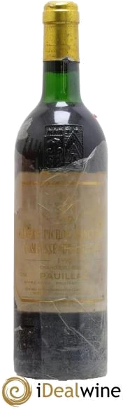 photo Château Pichon Longueville Comtesse de Lalande 2ème Grand Cru Classé 1990