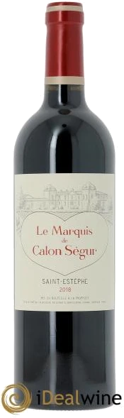 photo Marquis de Calon Second Vin 2018