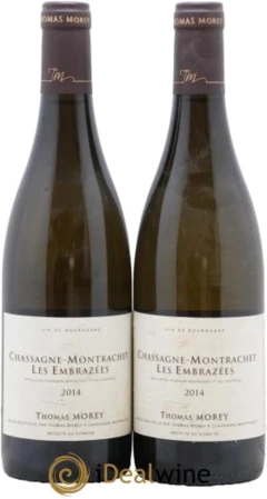 photo Chassagne-Montrachet 1er Cru les Embrazées Thomas Morey 2014