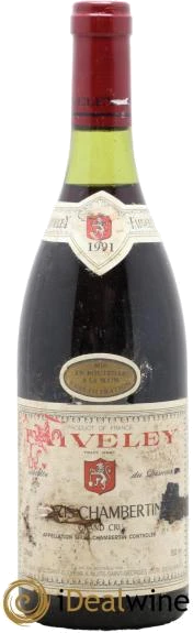 photo Mazis-Chambertin Grand Cru Faiveley 1991