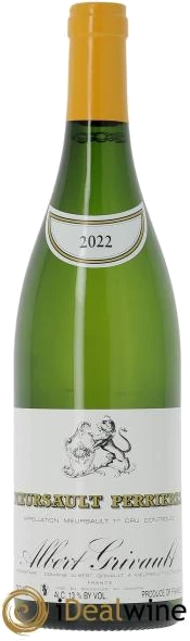 photo Meursault 1er Cru Perrières Albert Grivault 2022