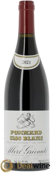 photo Pommard 1er Cru Clos Blanc Albert Grivault 2021