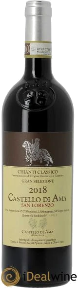 photo Chianti Classico Docg Castello di Ama Docg San Lorenzo 2018