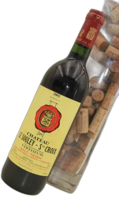 photo du vin Chateau le Souley Ste Croix 2002 Haut Medoc Cru Bourgeois