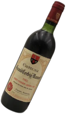 photo du vin Chateau Grand Corbin Manuel Saint Emilion Grand Cru
