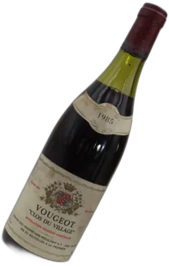 photo du vin Vougeot "Clos du Village" 1985 Domaine Ceci