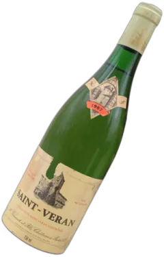image du vin Saint Veran 1987 m Vincent