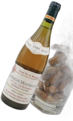 photo du vin Chassagne Montrachet 1er Cru "la Romanée" 1989 Moillard