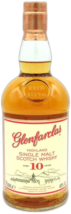 illustration du vin Glenfarclas Single Malt Scotch Whisky "12 Ans" Giftbox