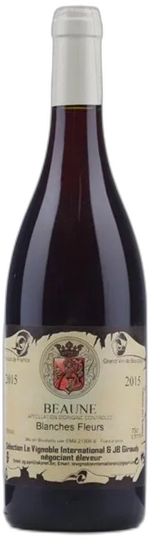 photo du vin 2015 Beaune Blanches Fleurs